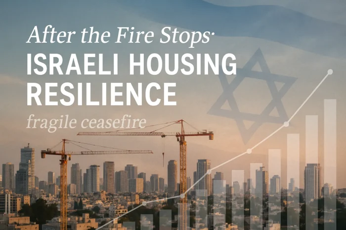 Understanding Resilience How Israel's Housing Market Responds to Conflict mishkan israel