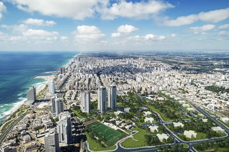 Netanya Ir yamim view from above